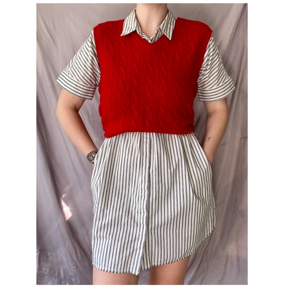 VINTAGE Ralph Lauren knit vest (1980s)